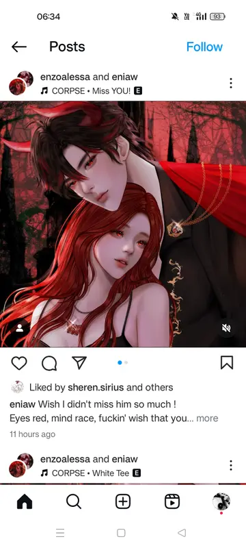 Vampire Couple Intimate Embrace