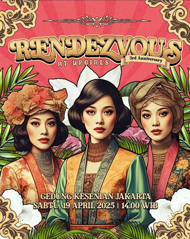 Vintage Style Event Poster