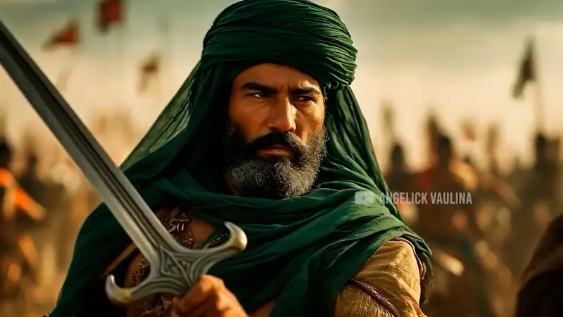 Warrior With Green Turban