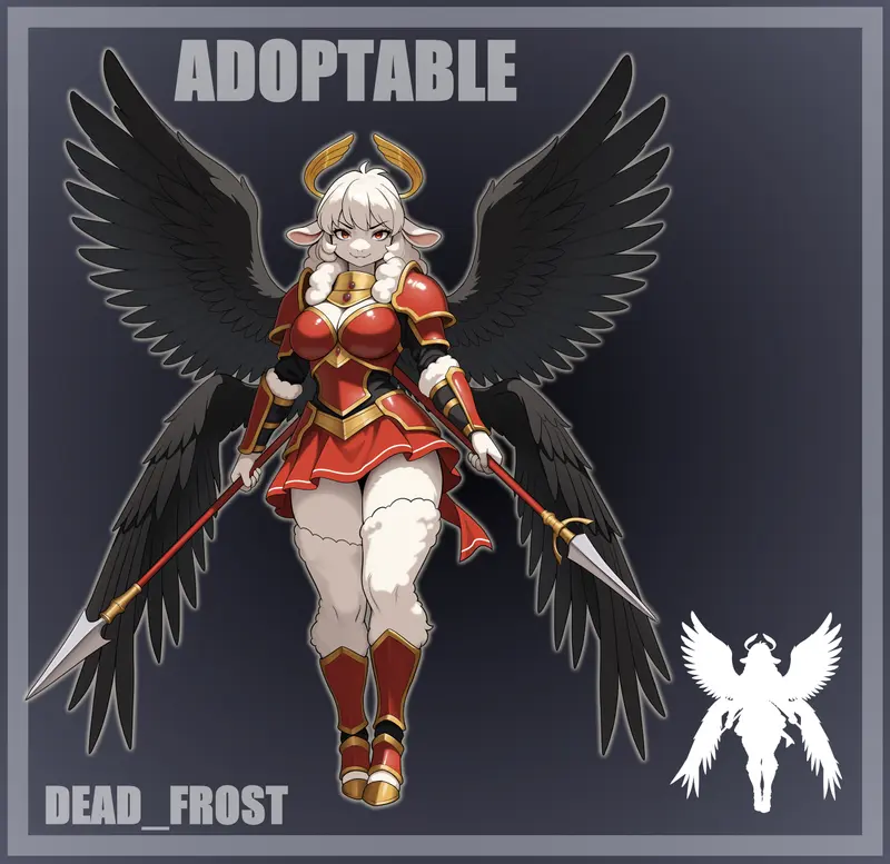 Winged Warrior Character Design