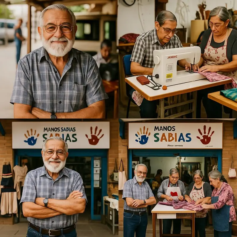 Wise Hands Crafting Workshop Scene