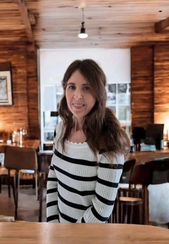 Woman In Cozy Interior