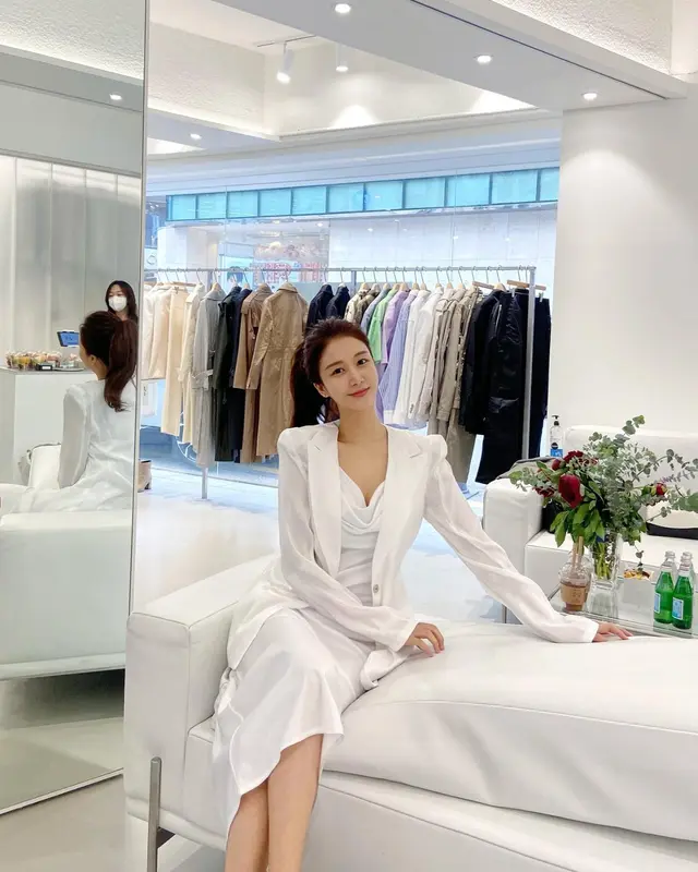 Woman In Fashion Boutique