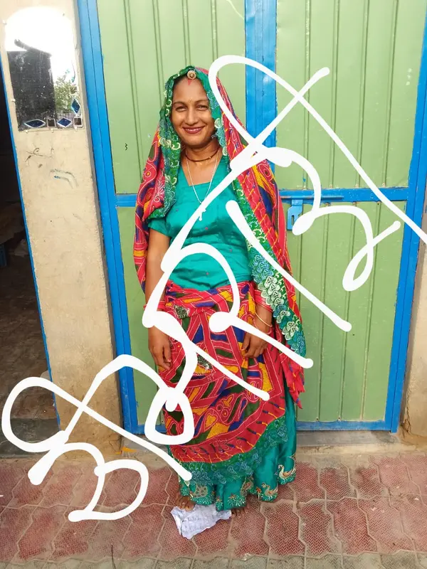 Woman In Traditional Attire