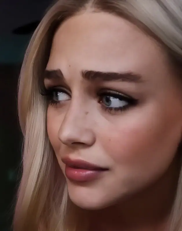 Woman Looking Side Thoughtful Expression