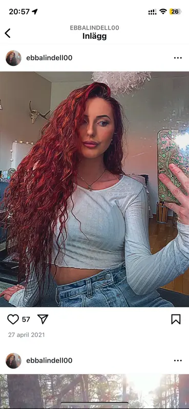 Woman Taking Mirror Selfie