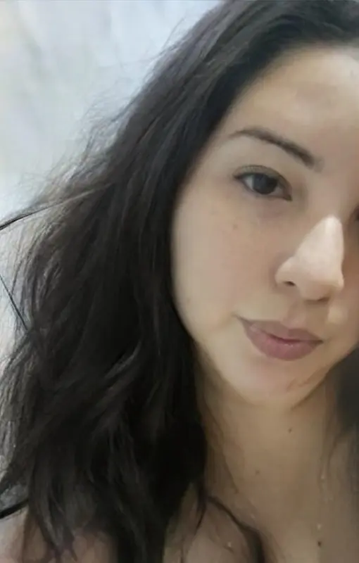 Woman With Dark Hair Portrait