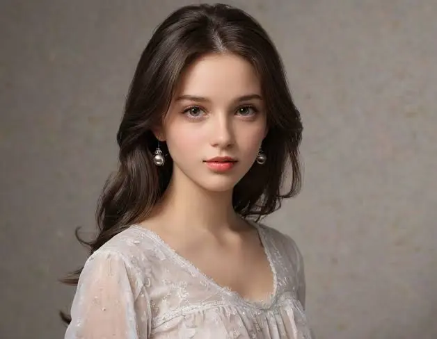 Woman With Pearl Earrings