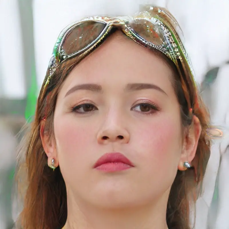 Woman With Sunglasses Head