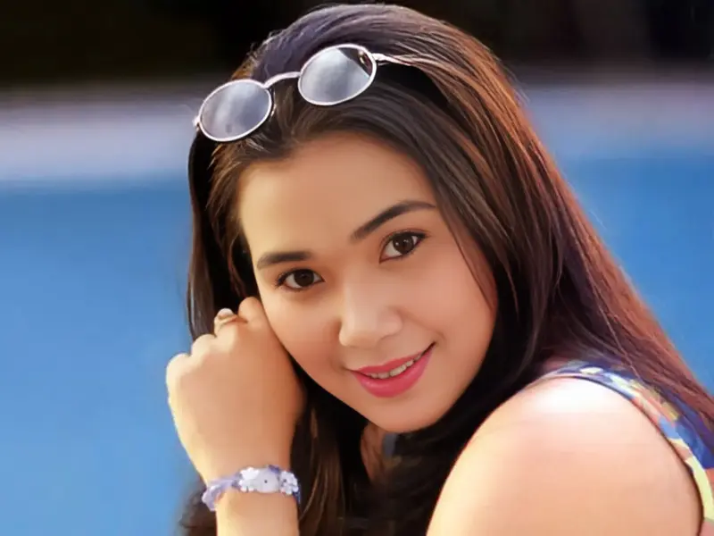 Woman With Sunglasses, Smiling Face