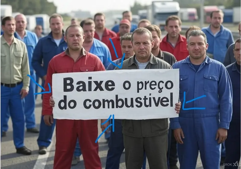 Workers Protest For Fuel Price Cut