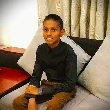 Young Person Relaxing On Couch