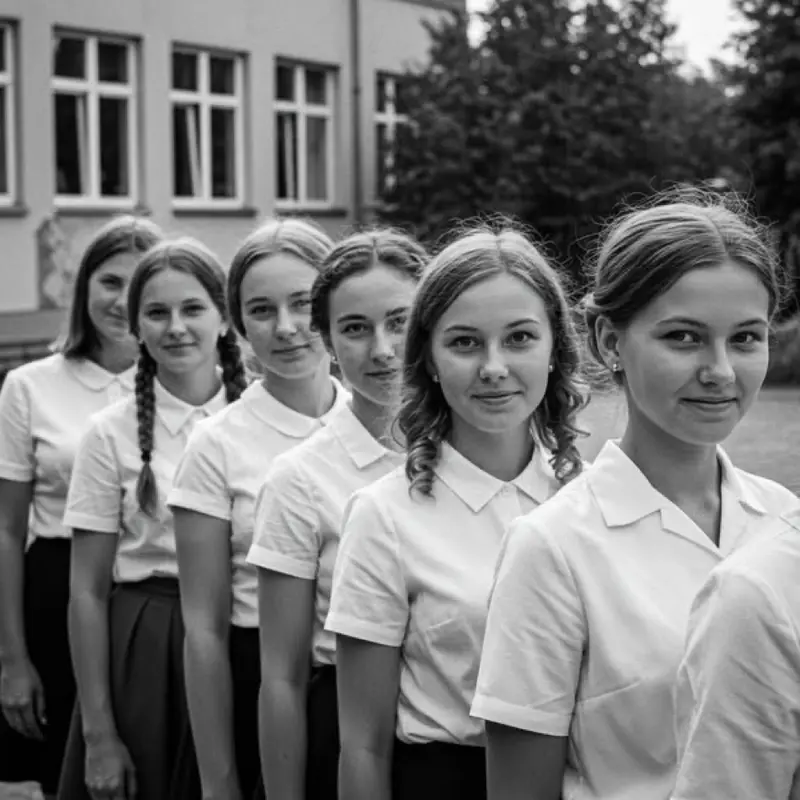 Young Women In Uniform