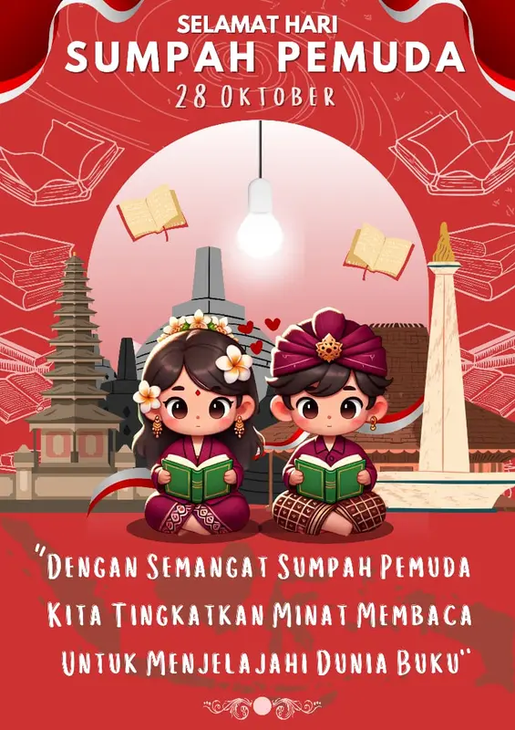 Youth Pledge Day Illustration