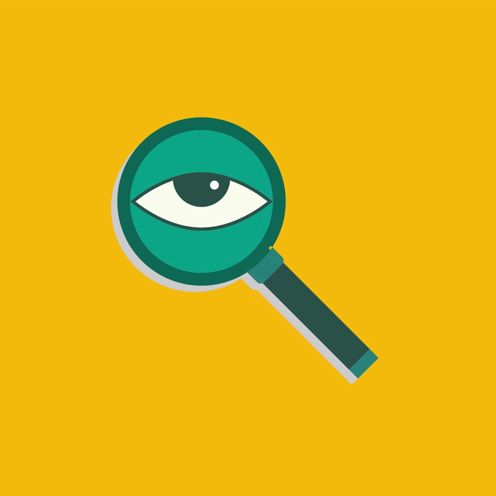 search, look, view, AI detection